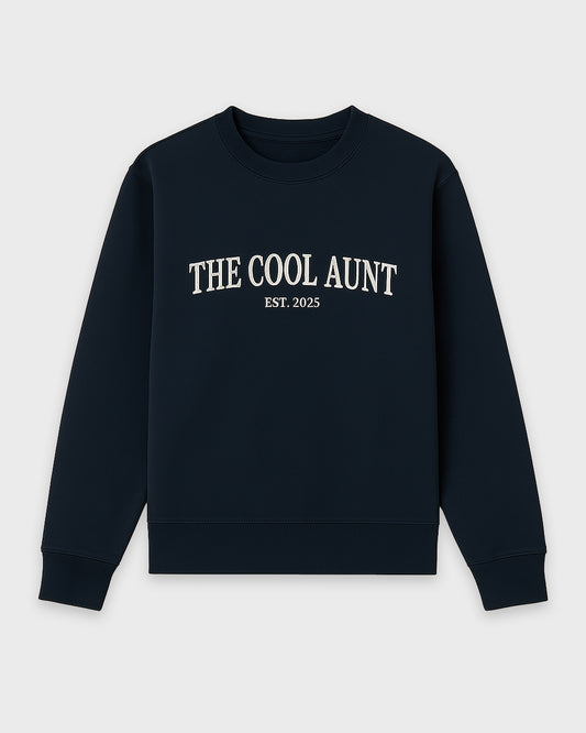 The Cool Aunt Arch Embroidered Sweatshirt