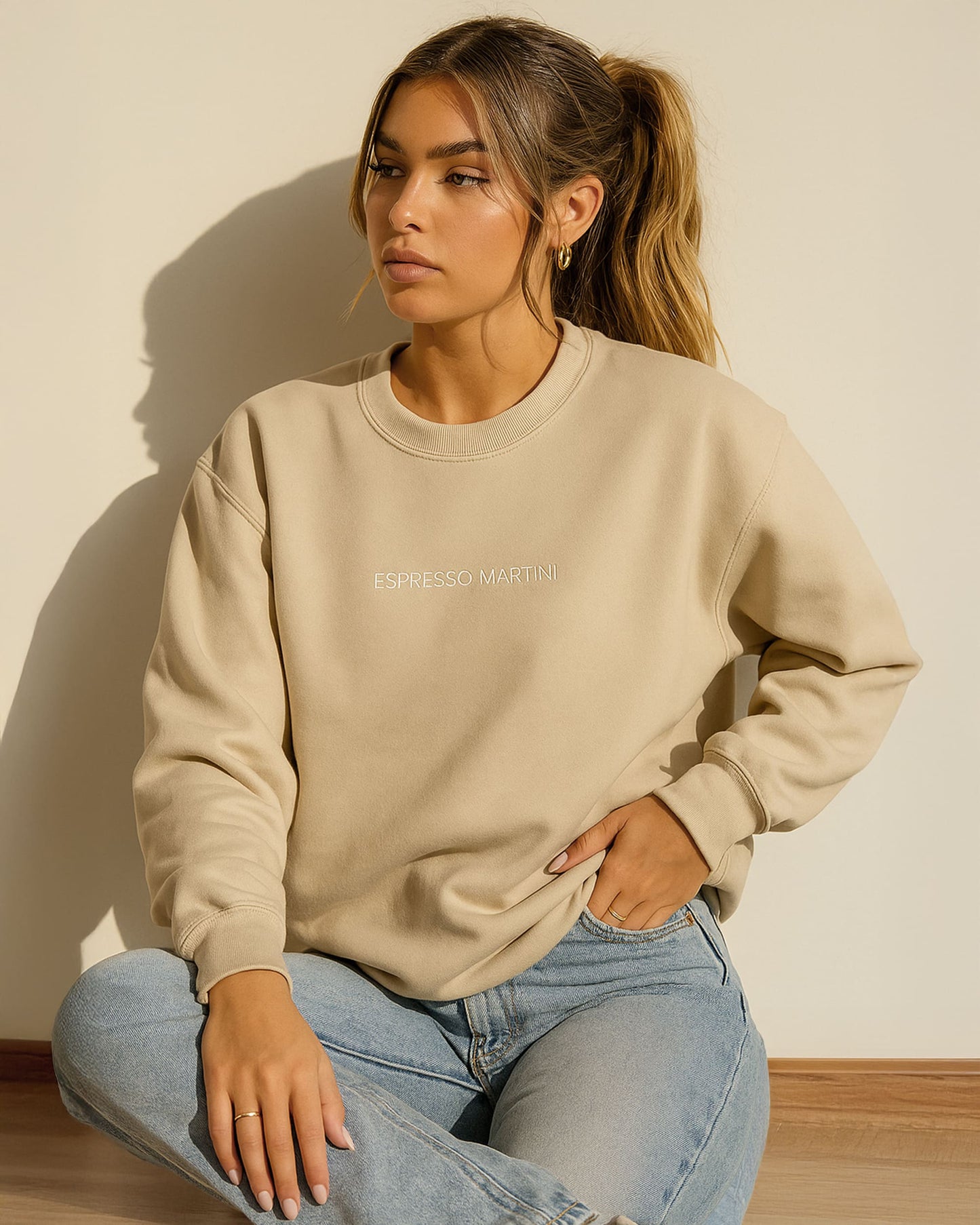 The Statement Embroidered Sweatshirt