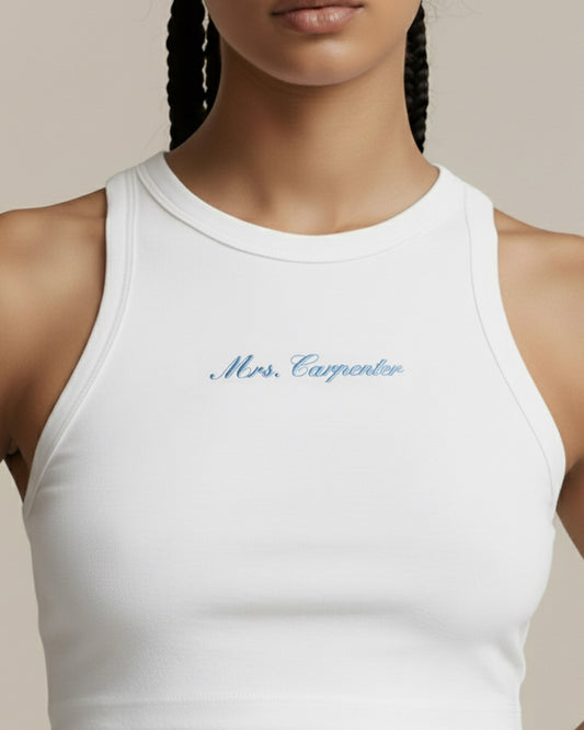 Bridal Script Tank