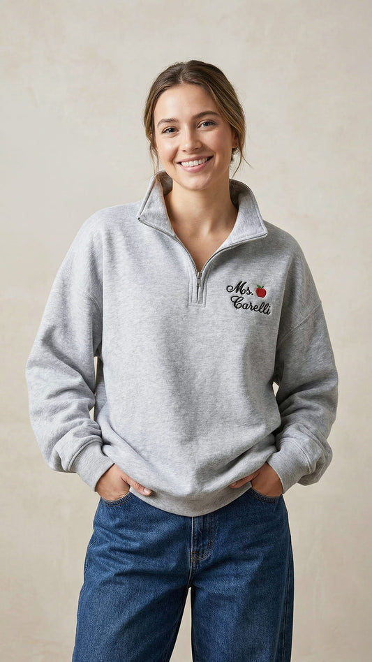 Teacher Name Quarter Zip
