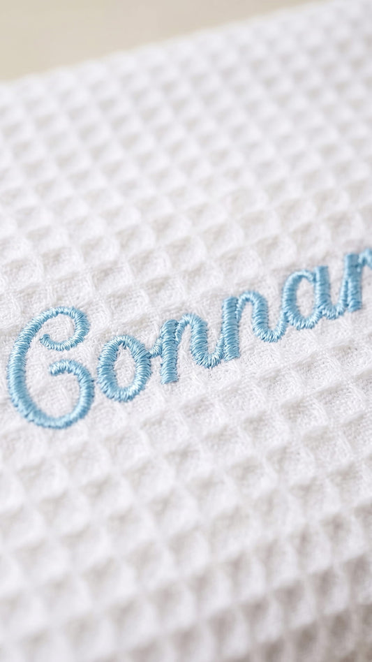 The Bridal Party Gift Set | Script Embroidered Sweatshirt & Personalized Spa Bag