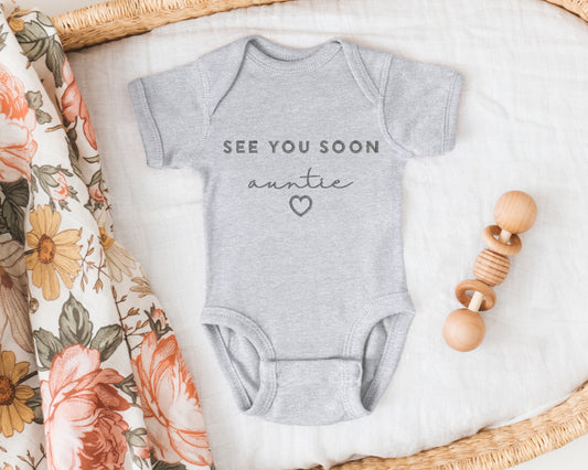 See You Soon Embroidered Bodysuit