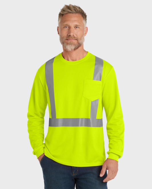 CornerStoneĀ® ANSI 107 Class 2 Mesh Long Sleeve Tee