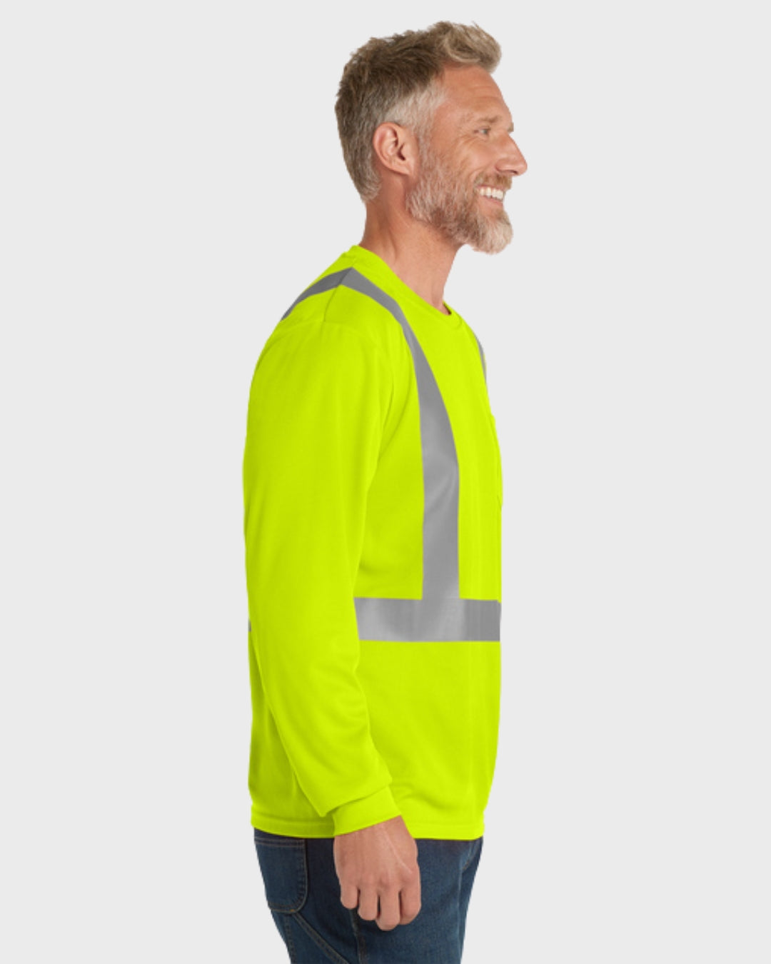CornerStone® ANSI 107 Class 2 Mesh Long Sleeve Tee