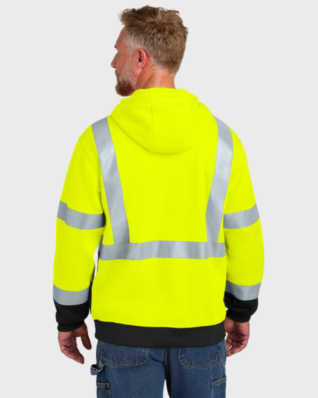 CornerStone® ANSI 107 Class 3 Heavy-Duty Fleece Pullover Hoodie