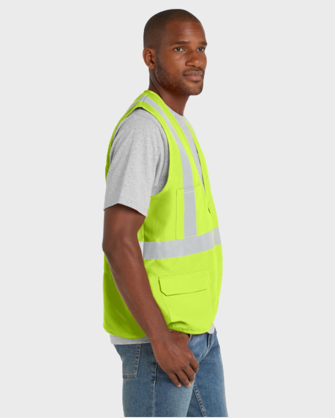 CornerStone® ANSI 107 Class 2 Mesh Back Safety Vest