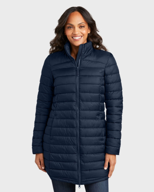 Port Authority® Women's Horizon Puffy Long Jacket