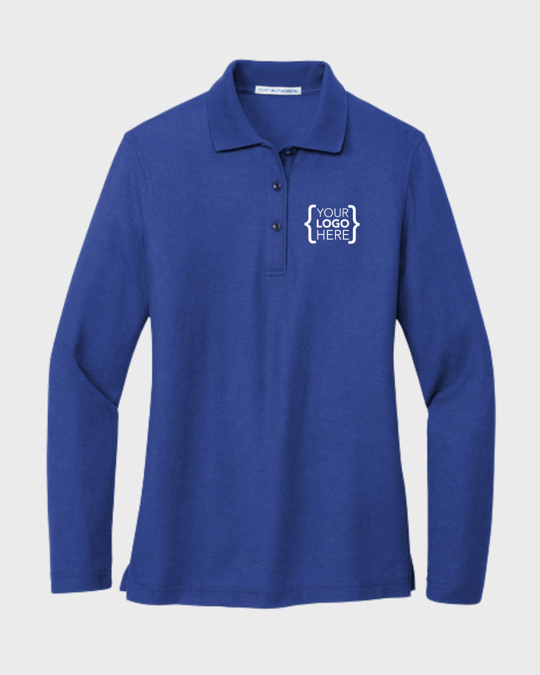 Port Authority® Women's Silk Touch™ Long Sleeve Polo