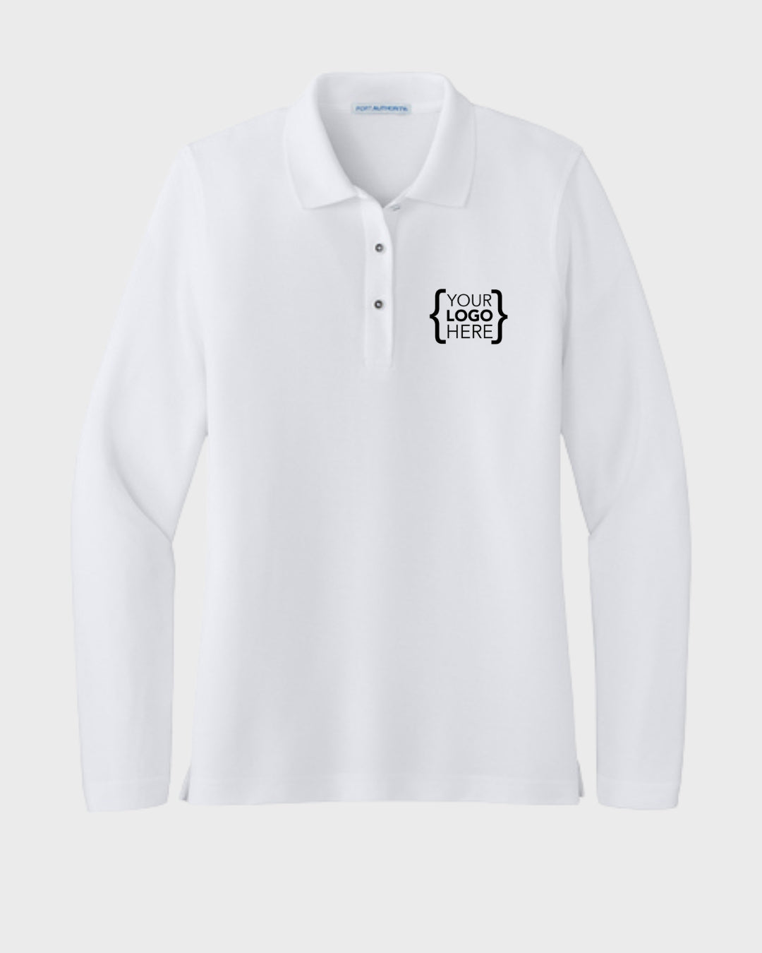 Port Authority® Women's Silk Touch™ Long Sleeve Polo