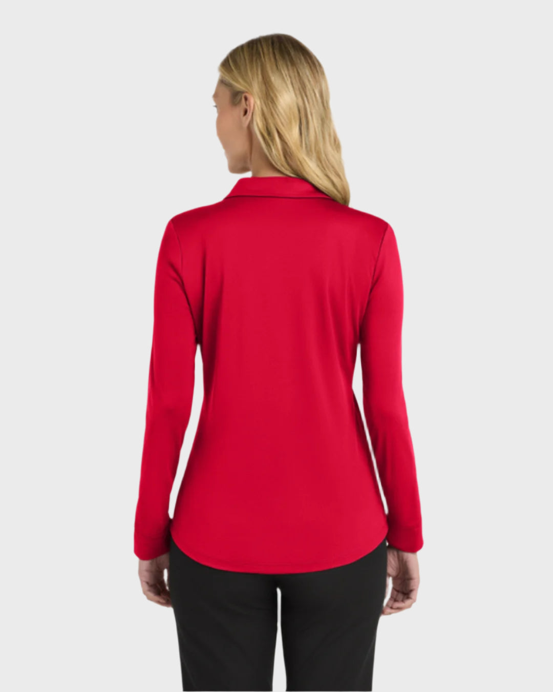 Port Authority® Women's Silk Touch™ Performance Long Sleeve Polo