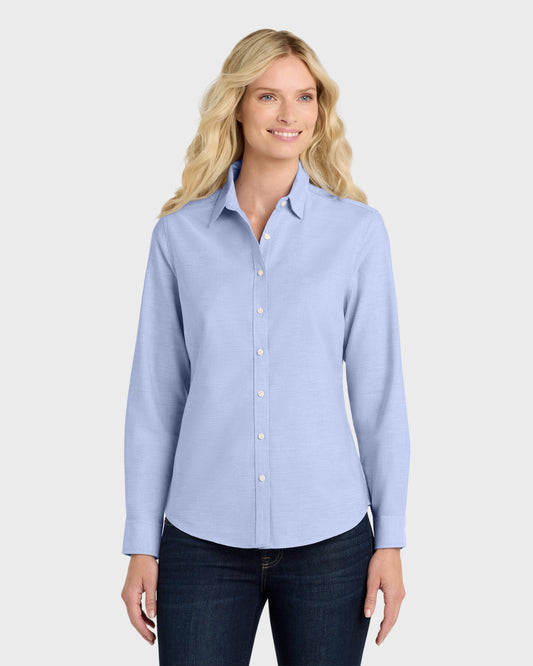 Port Authority® Women's SuperPro™ Oxford Shirt