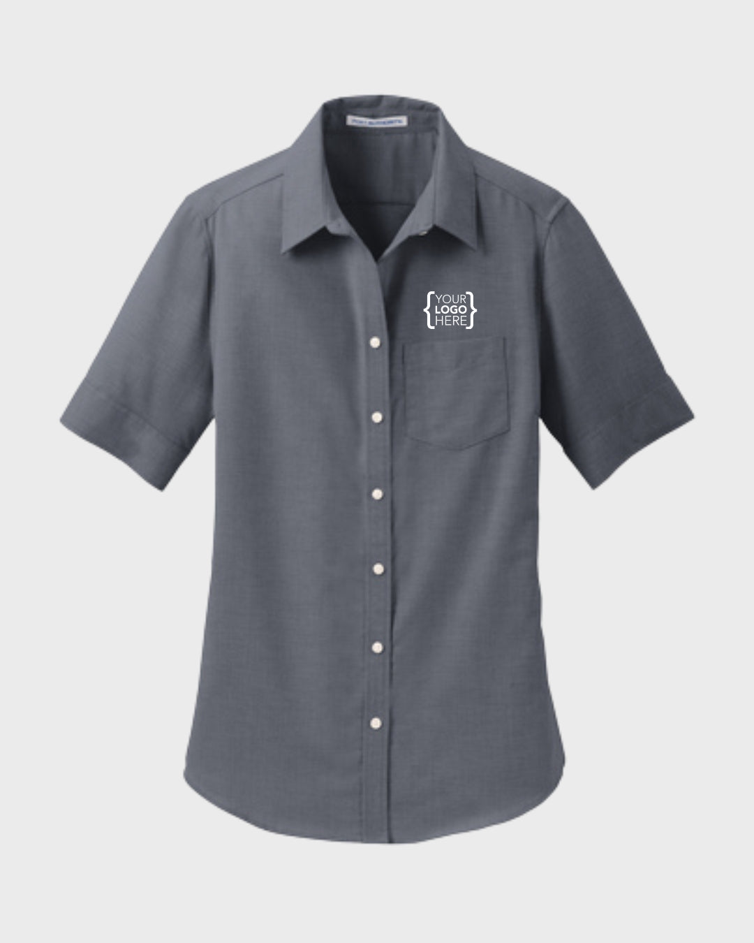 Port Authority® Women's Short Sleeve SuperPro™ Oxford Shirt
