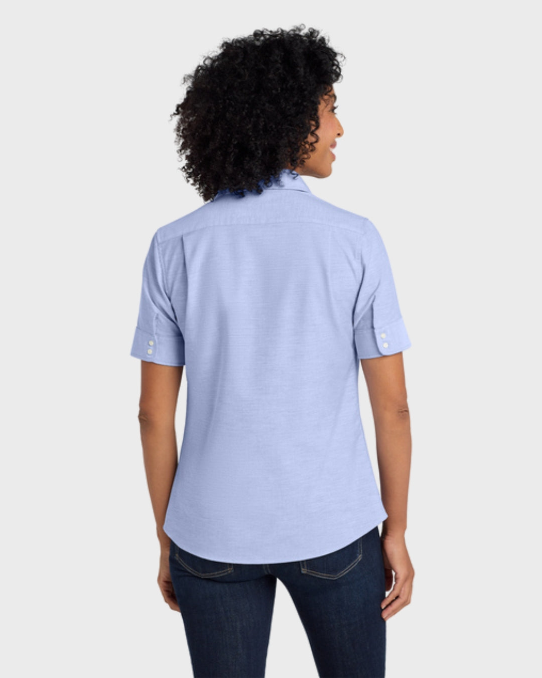 Port Authority® Women's Short Sleeve SuperPro™ Oxford Shirt