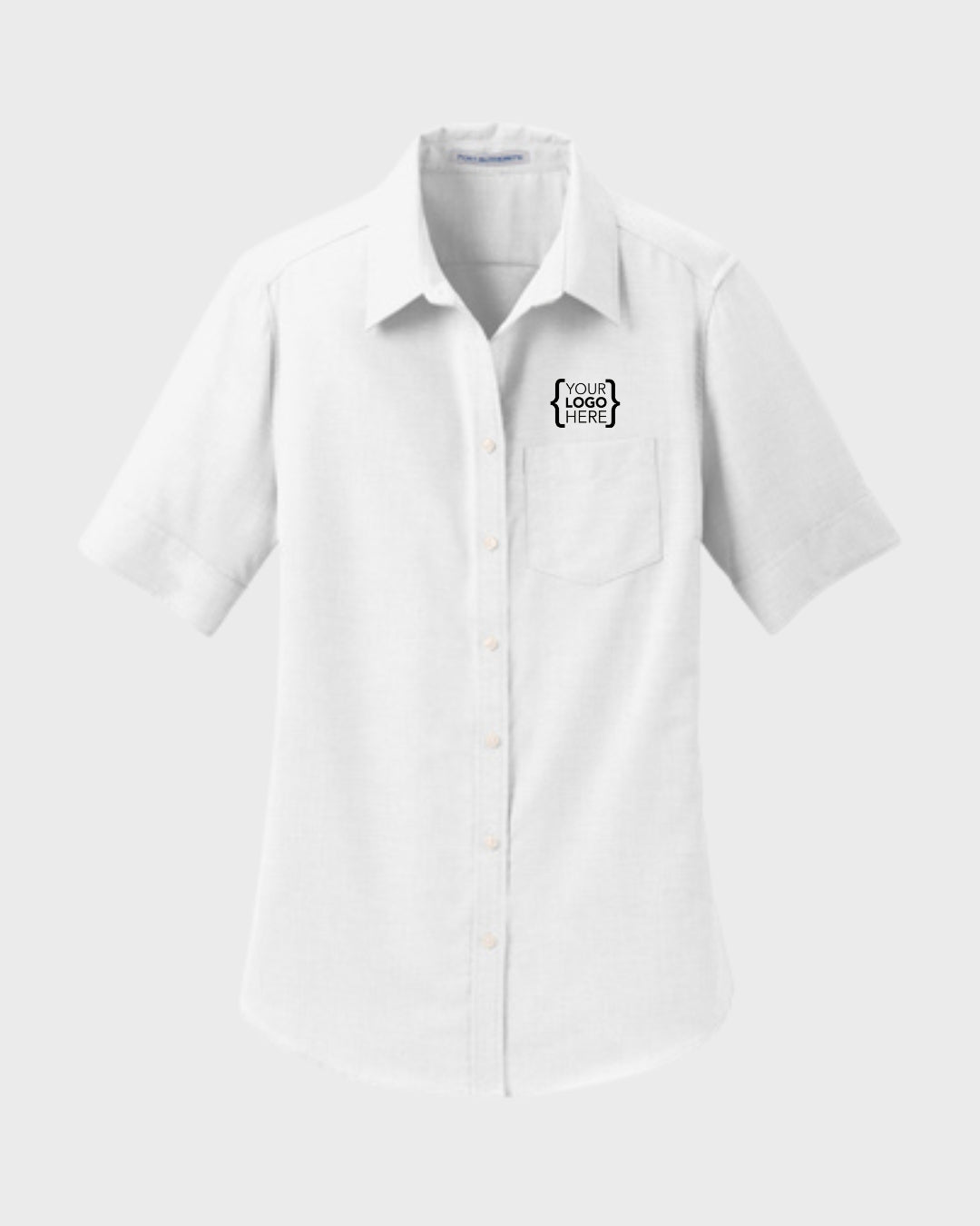 Port Authority® Women's Short Sleeve SuperPro™ Oxford Shirt