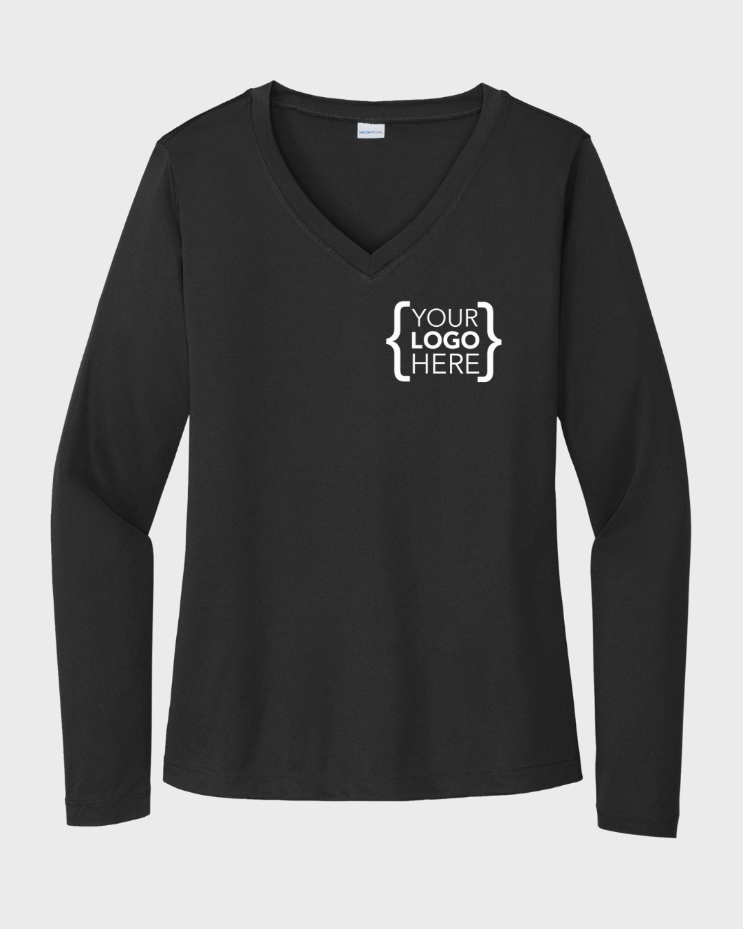 Sport-Tek® Women's Long Sleeve PosiCharge® Competitor™ V-Neck Tee