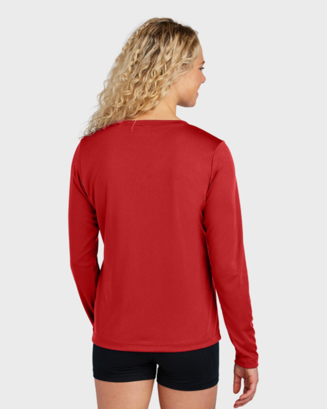 Sport-Tek® Women's Long Sleeve PosiCharge® Competitor™ V-Neck Tee