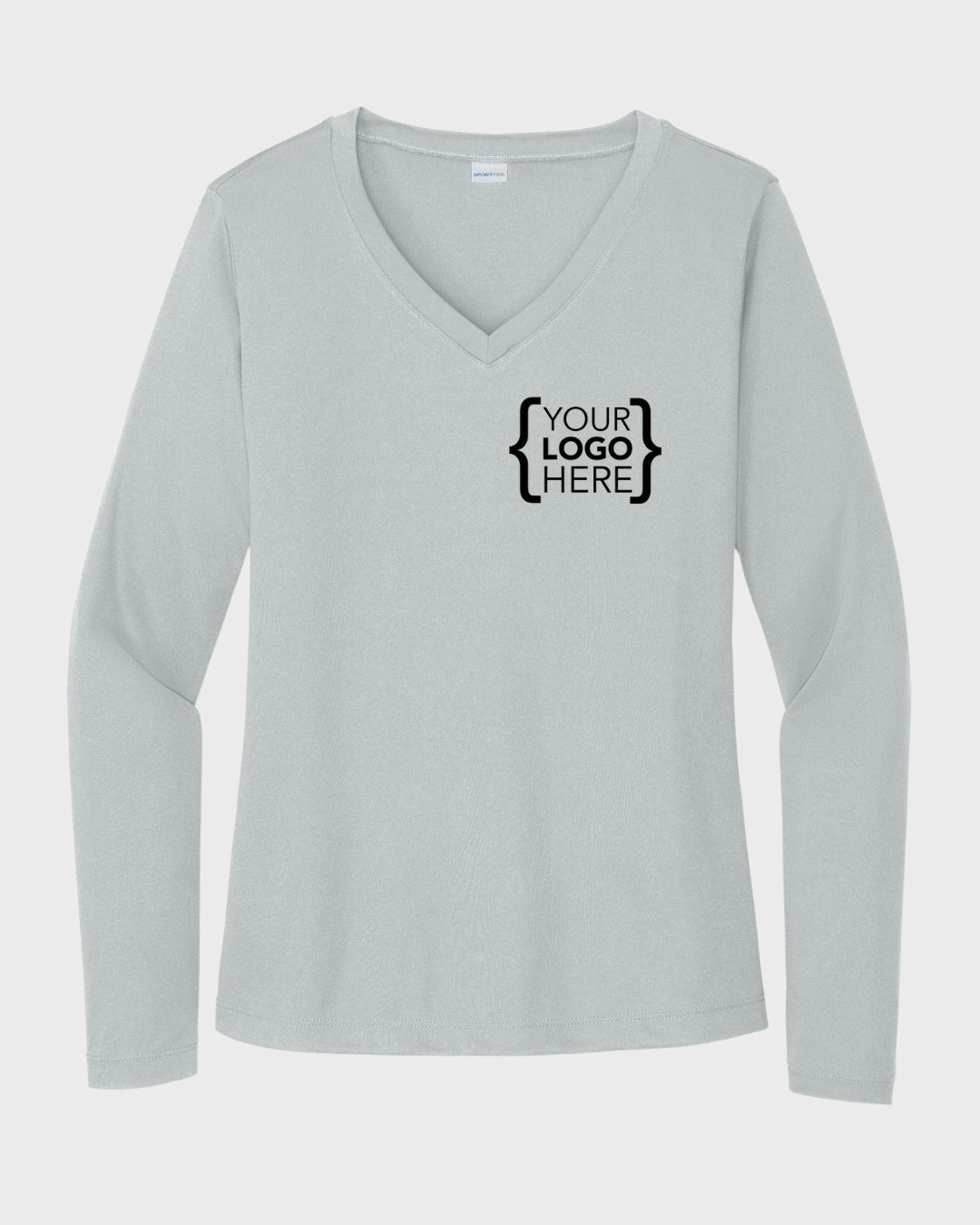 Sport-Tek® Women's Long Sleeve PosiCharge® Competitor™ V-Neck Tee