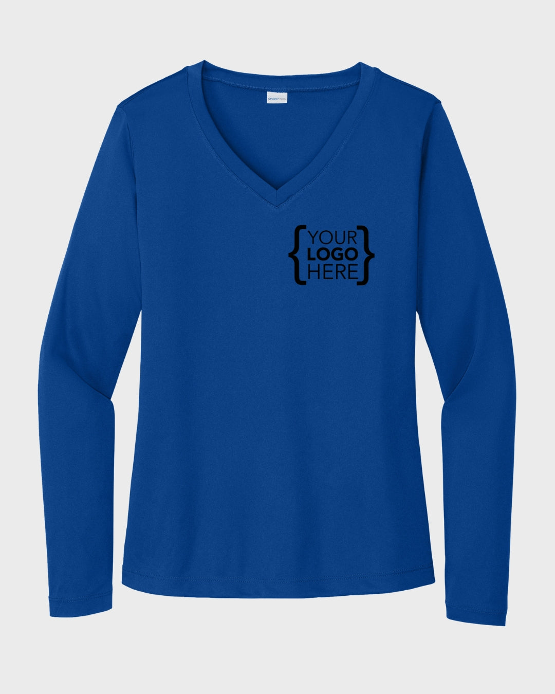 Sport-Tek® Women's Long Sleeve PosiCharge® Competitor™ V-Neck Tee