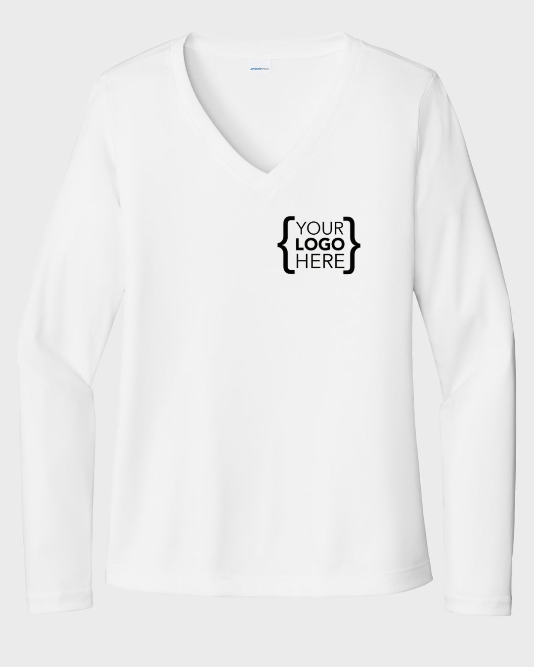 Sport-Tek® Women's Long Sleeve PosiCharge® Competitor™ V-Neck Tee