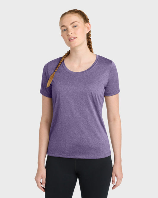 Sport-Tek® Women's Heather Contender⢠Scoop Neck Tee