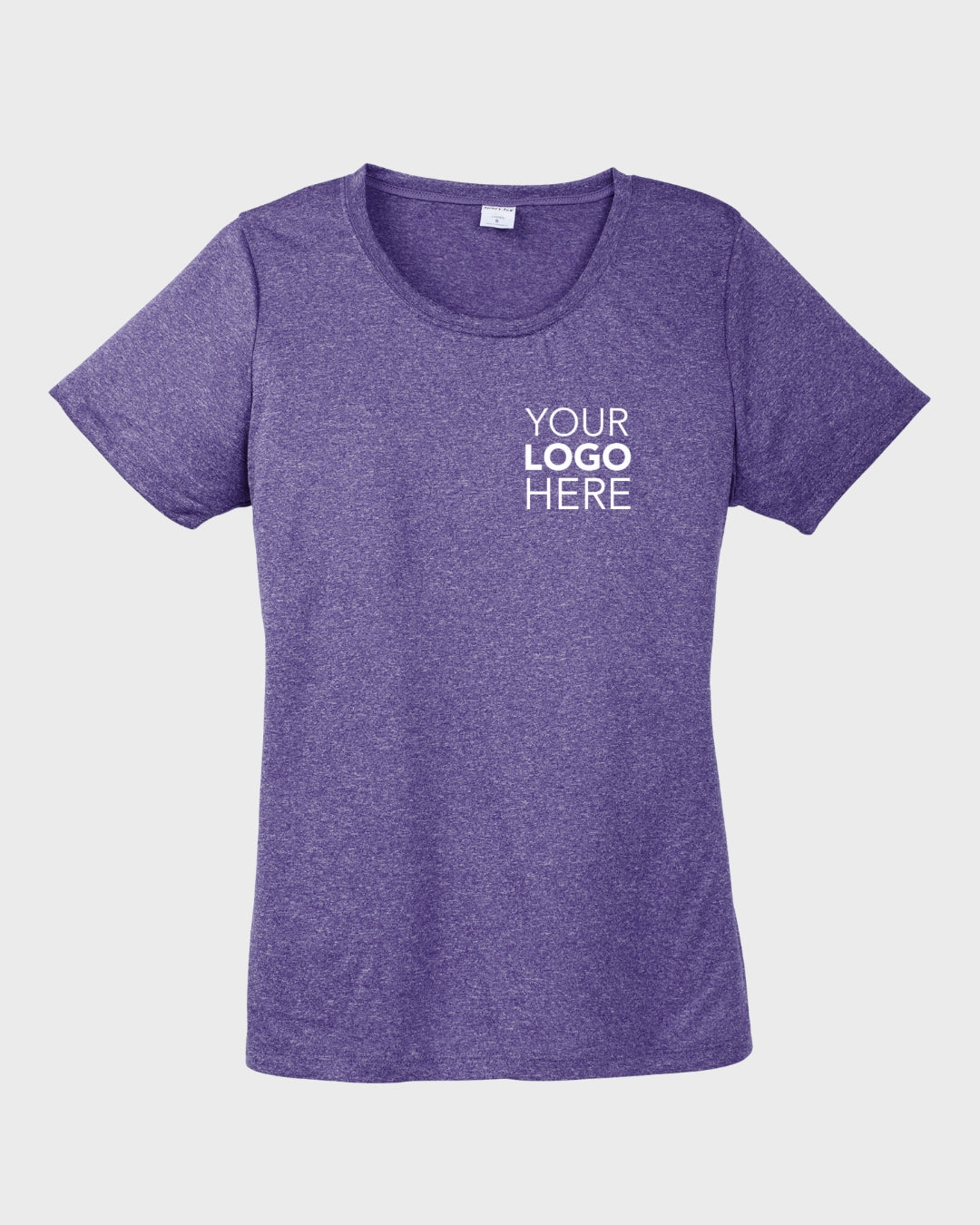 Sport-Tek® Women's Heather Contender™ Scoop Neck Tee