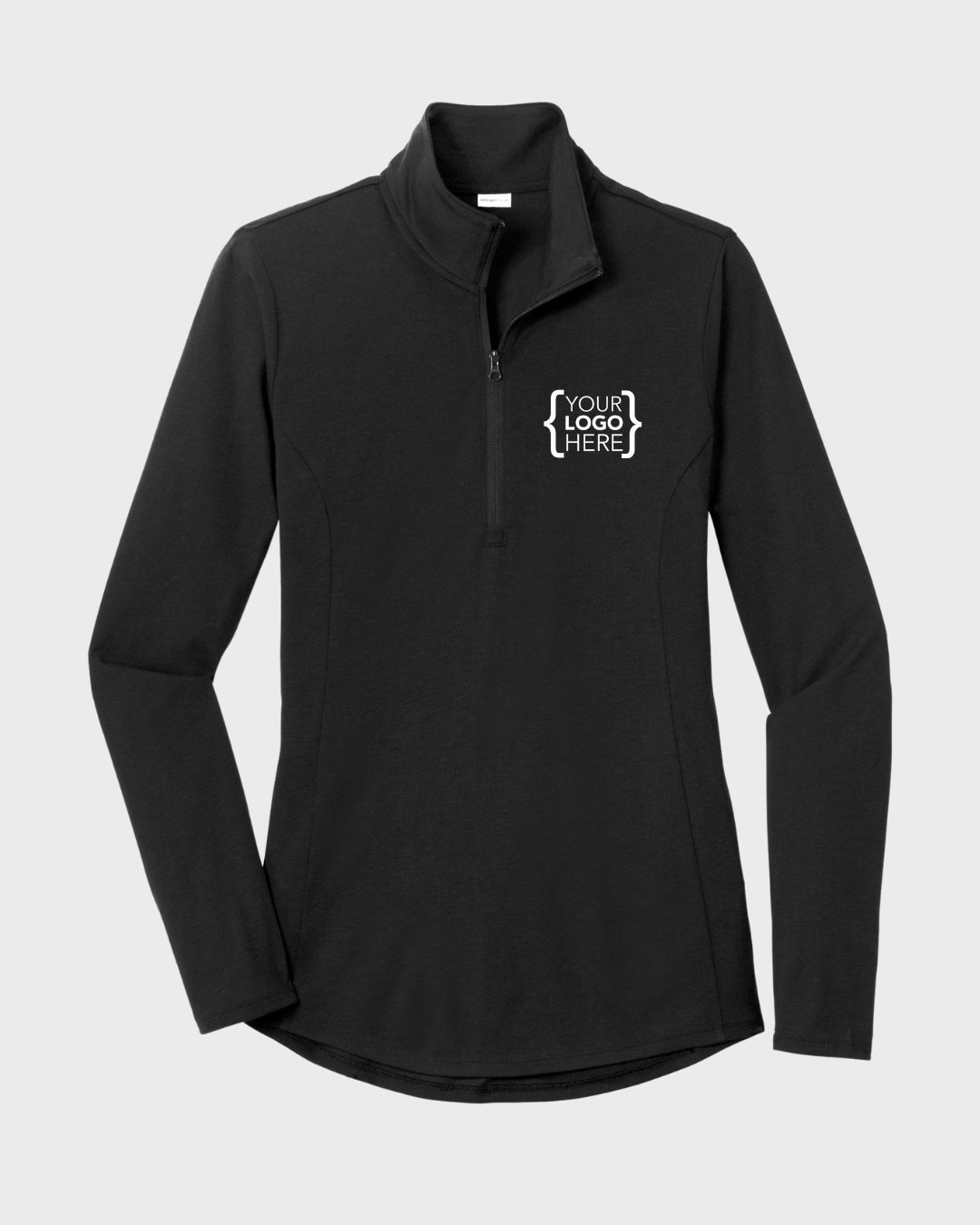 Sport-Tek® Women's PosiCharge® Tri-Blend Wicking 1/4-Zip Pullover