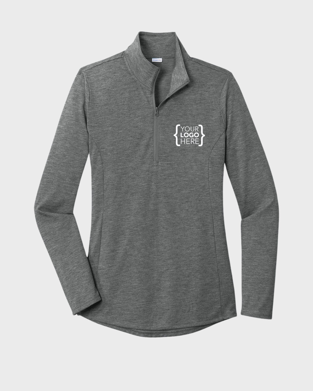 Sport-Tek® Women's PosiCharge® Tri-Blend Wicking 1/4-Zip Pullover