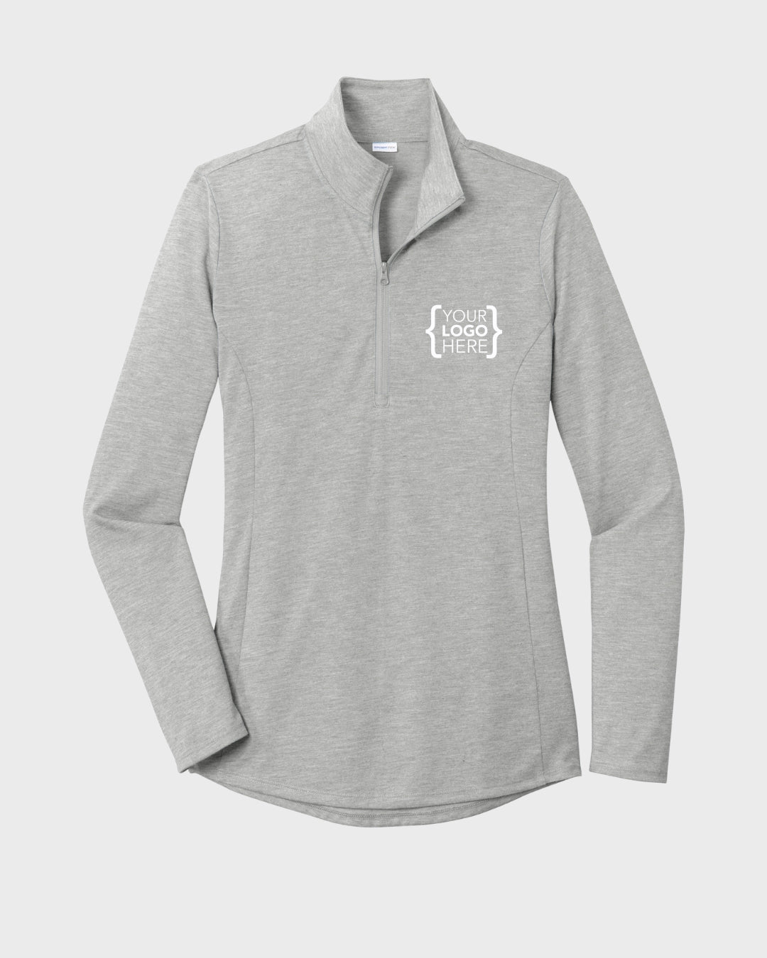Sport-Tek® Women's PosiCharge® Tri-Blend Wicking 1/4-Zip Pullover