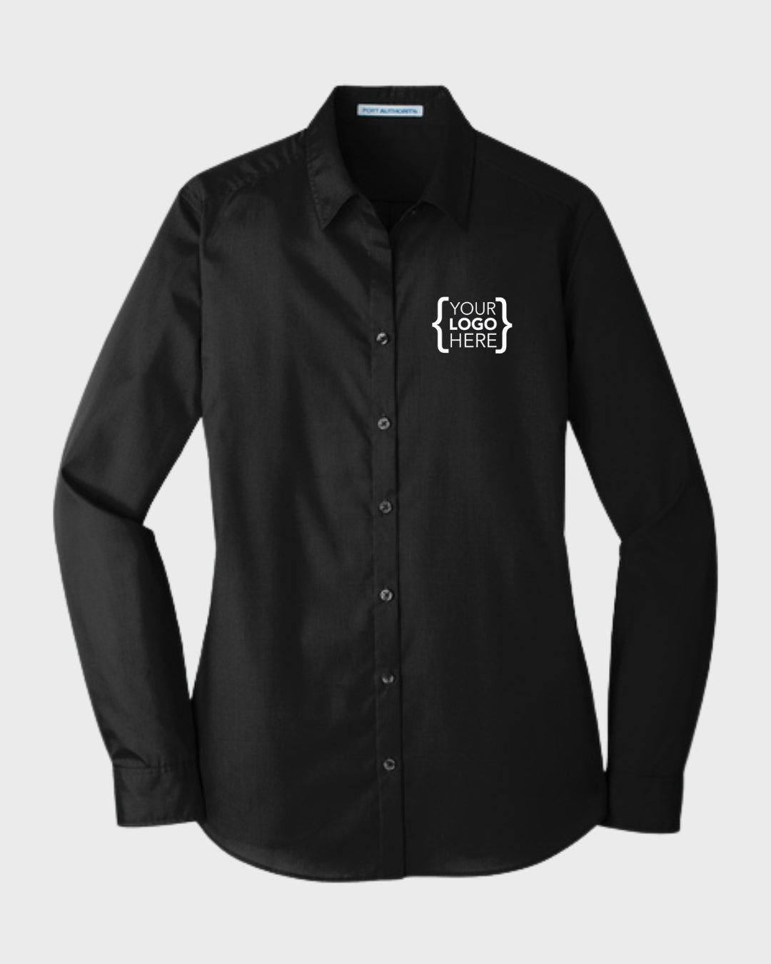 Port Authority® Women's Long Sleeve Carefree Poplin Shirt
