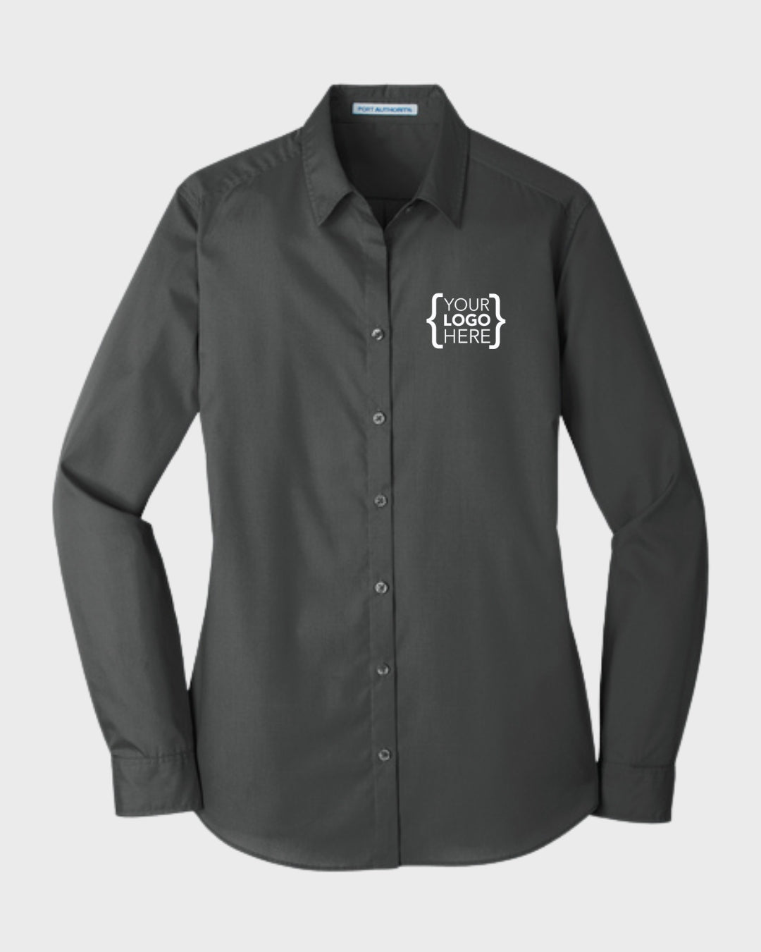 Port Authority® Women's Long Sleeve Carefree Poplin Shirt