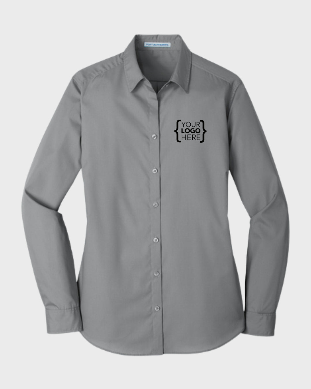 Port Authority® Women's Long Sleeve Carefree Poplin Shirt