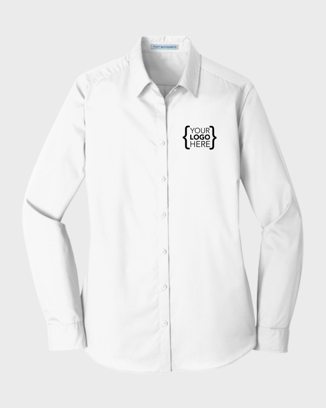 Port Authority® Women's Long Sleeve Carefree Poplin Shirt