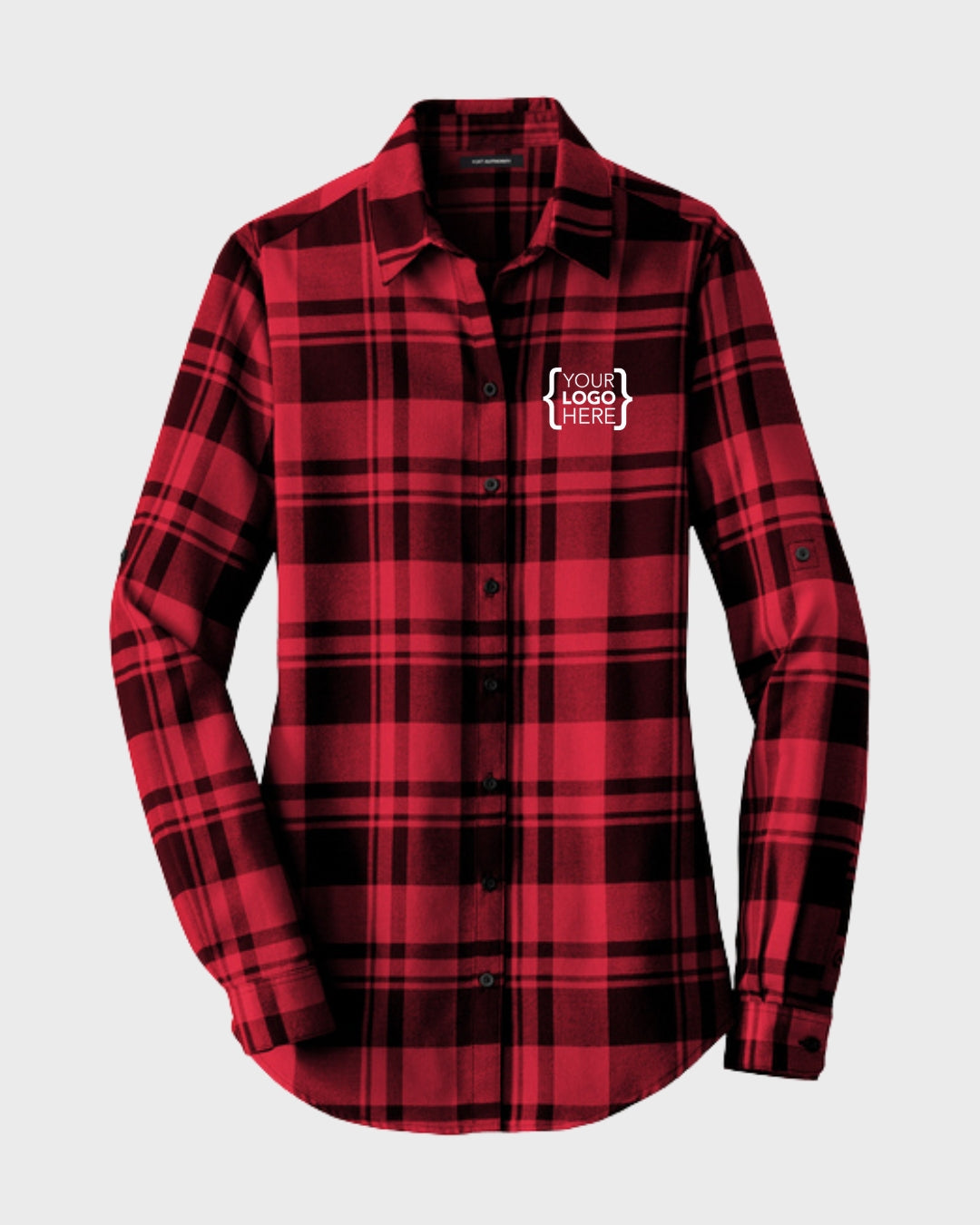 Port Authority® Women's Plaid Flannel Tunic