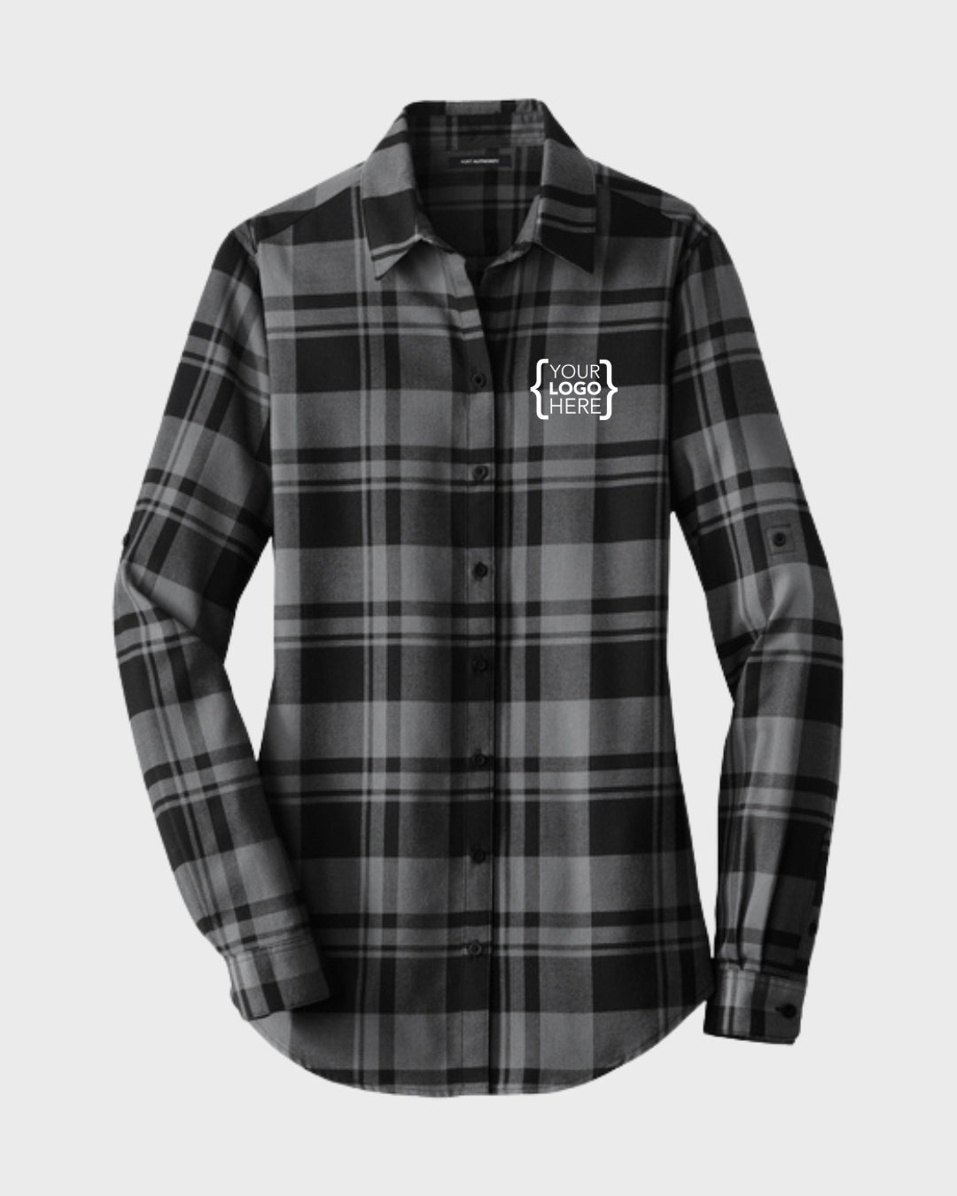 Port Authority® Women's Plaid Flannel Tunic