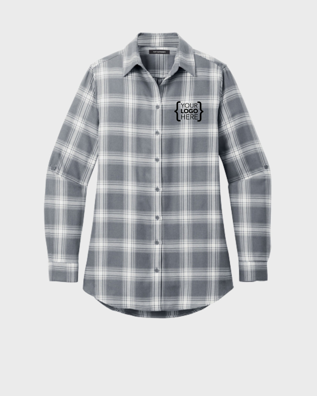 Port Authority® Women's Plaid Flannel Tunic
