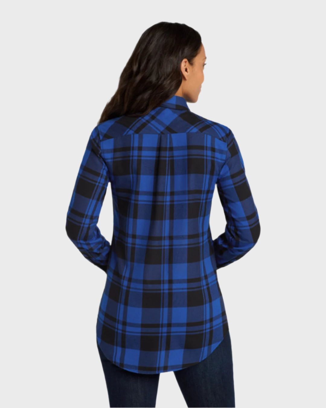 Port Authority® Women's Plaid Flannel Tunic