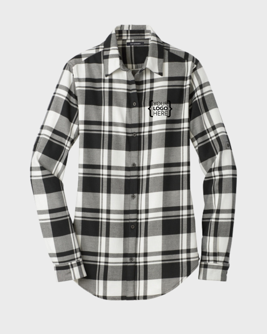 Port Authority® Women's Plaid Flannel Tunic