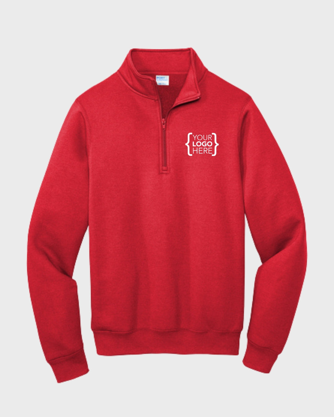 Port & Co™ Core Fleece 1/4-Zip Pullover Sweatshirt