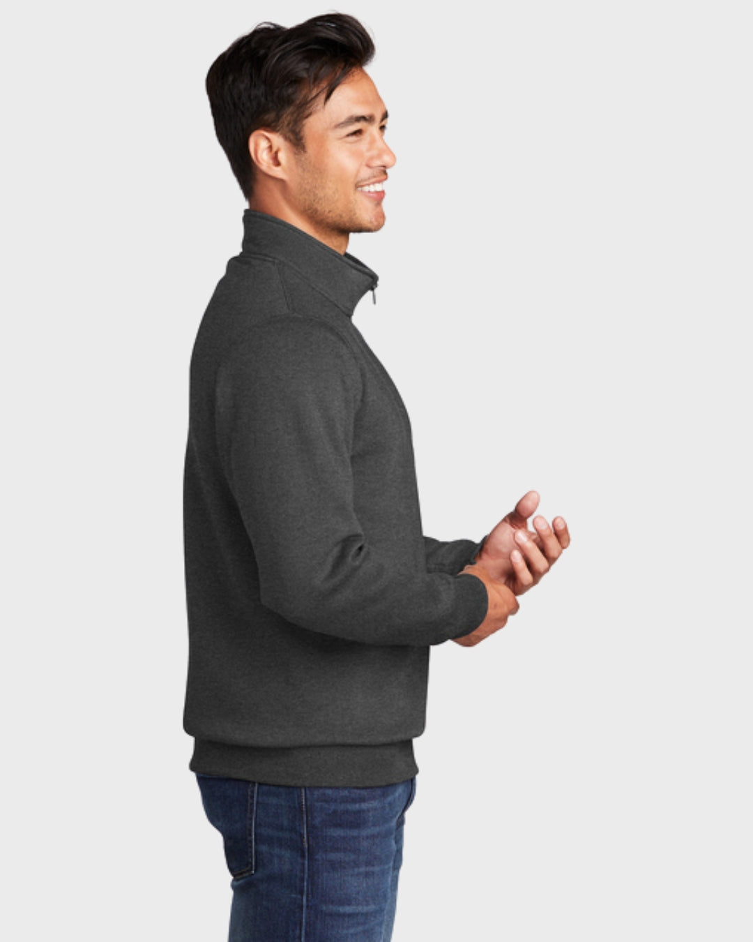 Port & Co™ Core Fleece 1/4-Zip Pullover Sweatshirt