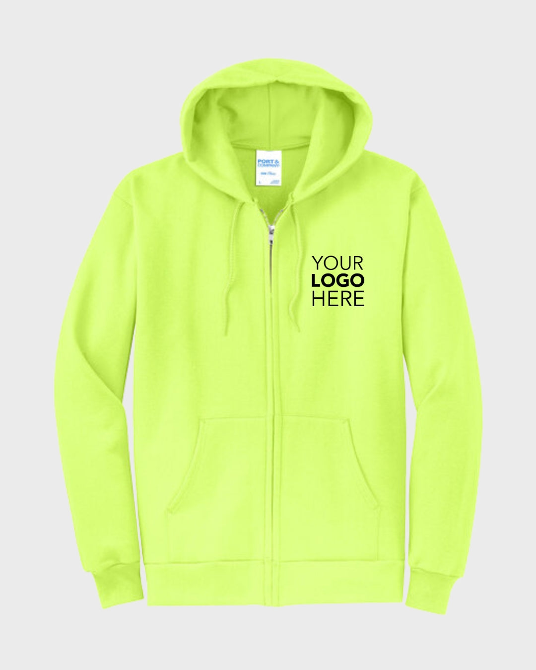 Port & Co™ Core Fleece Full-Zip Hooded Sweatshirt