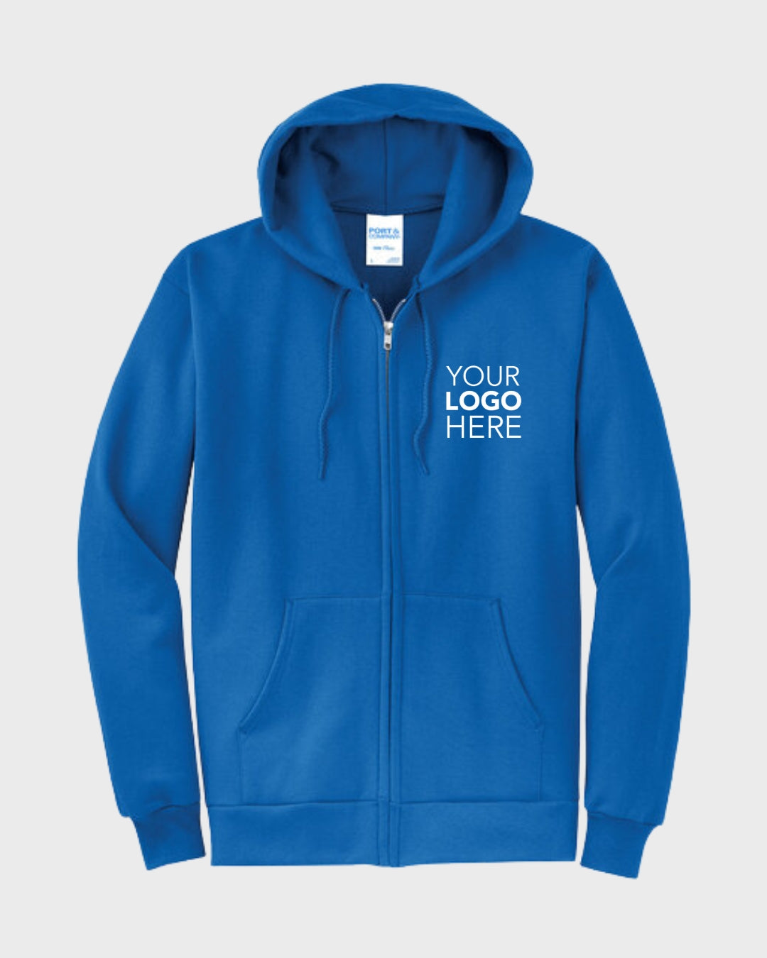 Port & Co™ Core Fleece Full-Zip Hooded Sweatshirt