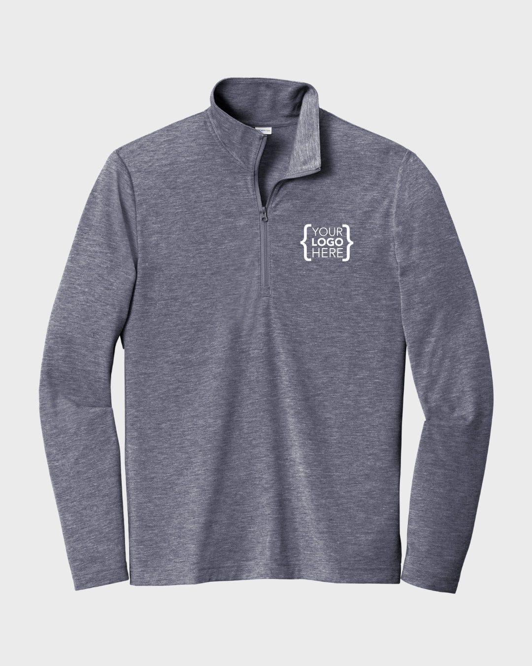 Sport-Tek® PosiCharge® Tri-Blend Wicking 1/4-Zip Pullover