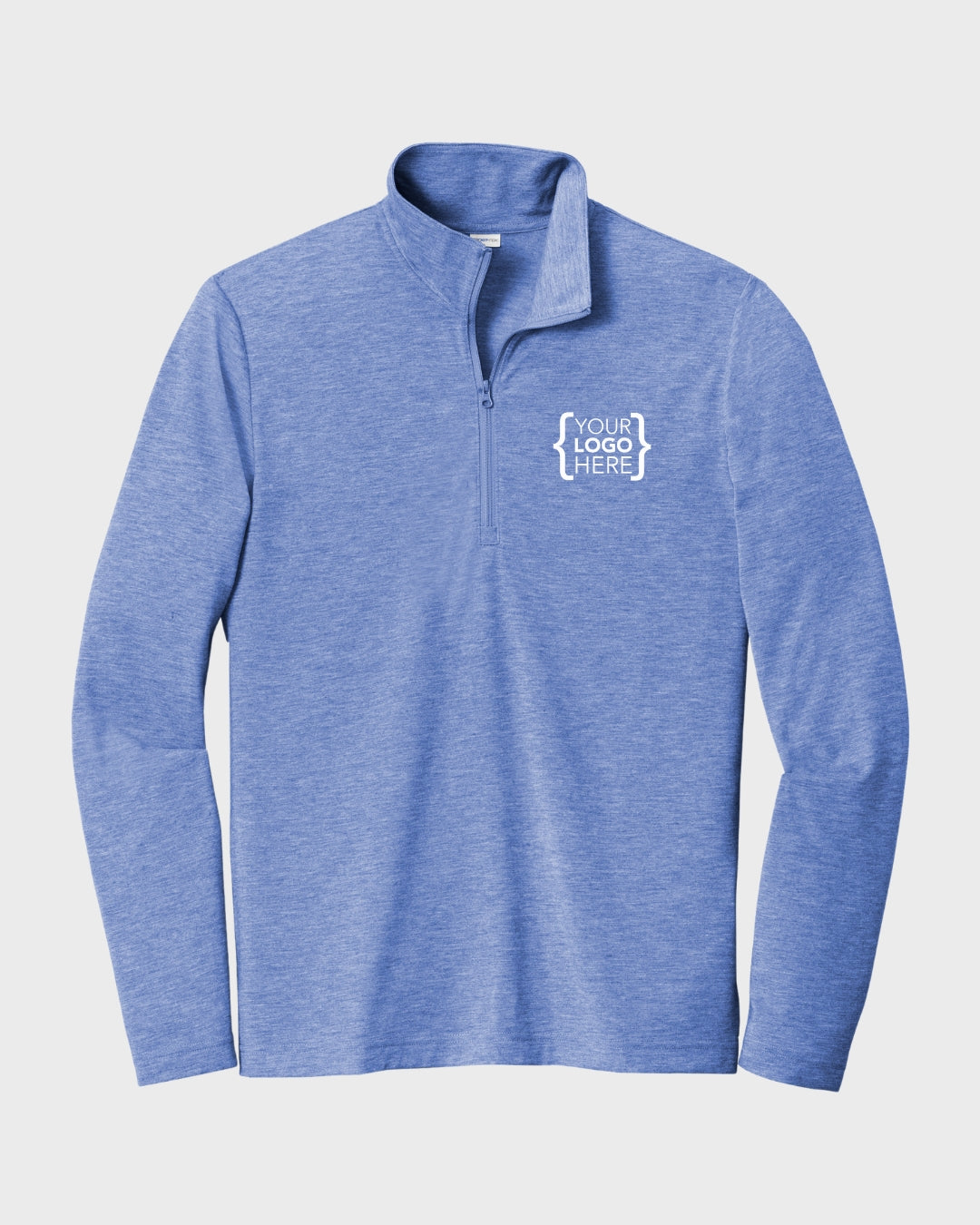Sport-Tek® PosiCharge® Tri-Blend Wicking 1/4-Zip Pullover