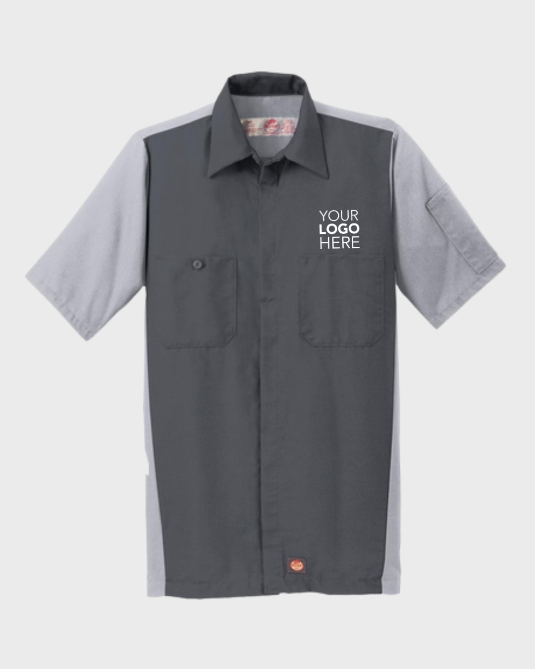 Red Kap® Short Sleeve Ripstop Crew Shirt