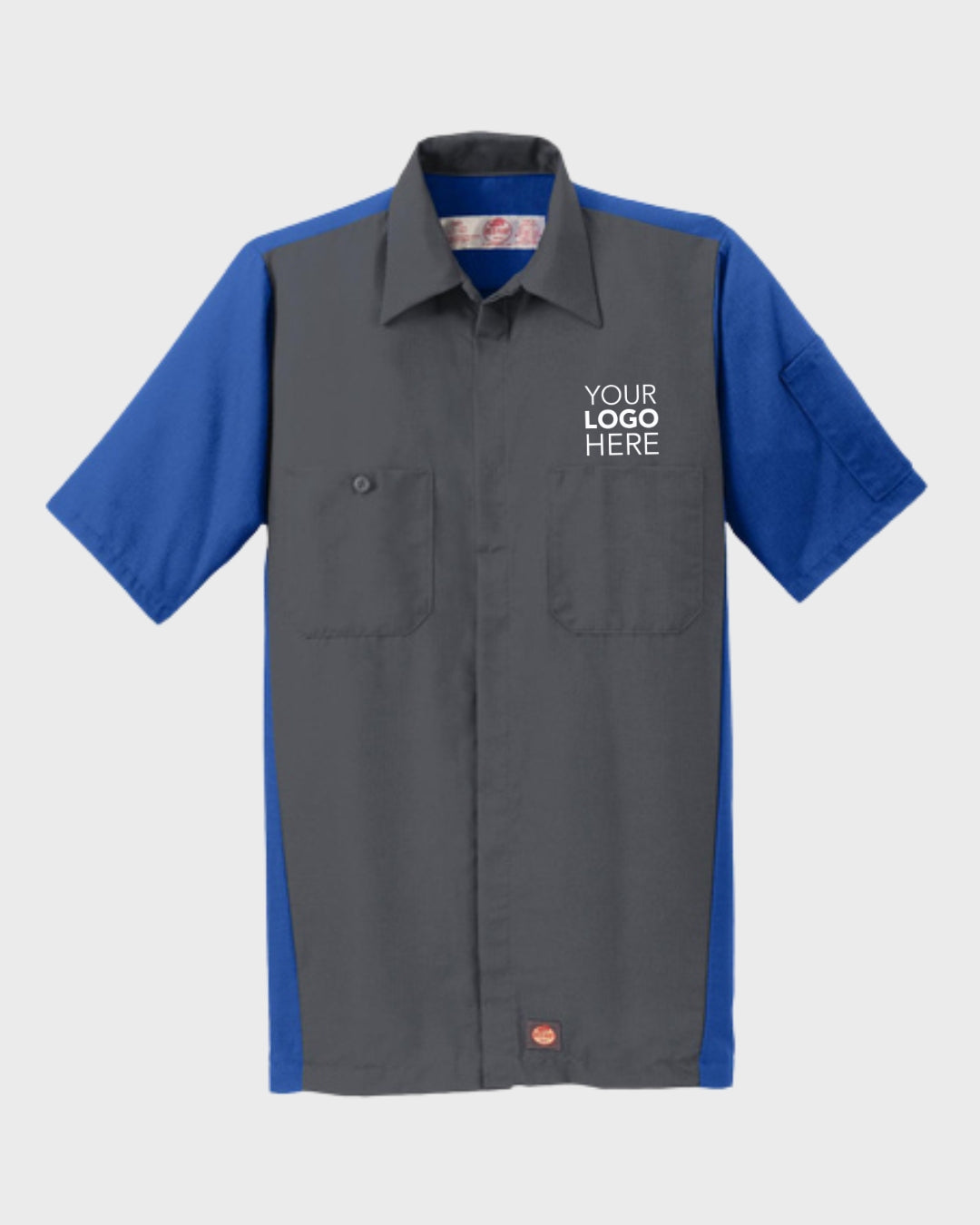 Red Kap® Short Sleeve Ripstop Crew Shirt
