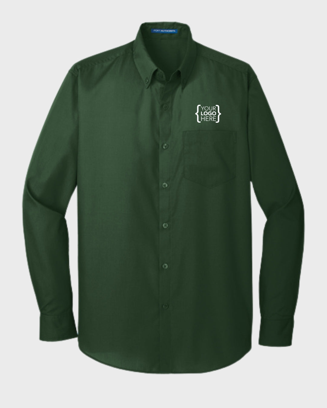 Port Authority® Long Sleeve Carefree Poplin Shirt