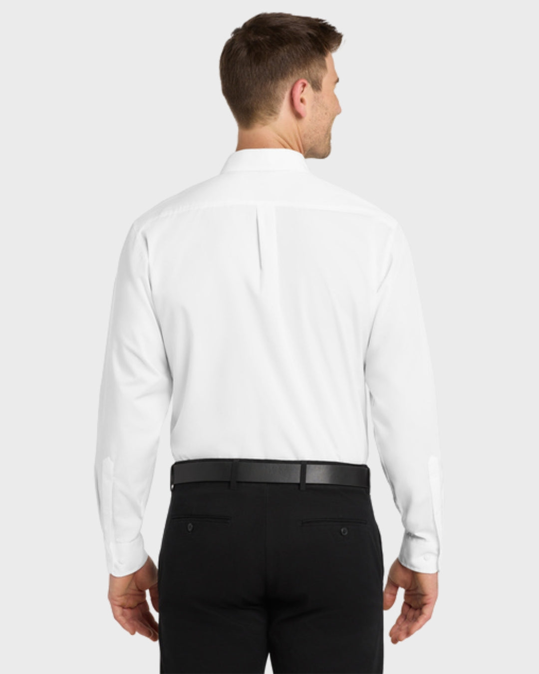 Port Authority® Long Sleeve Carefree Poplin Shirt