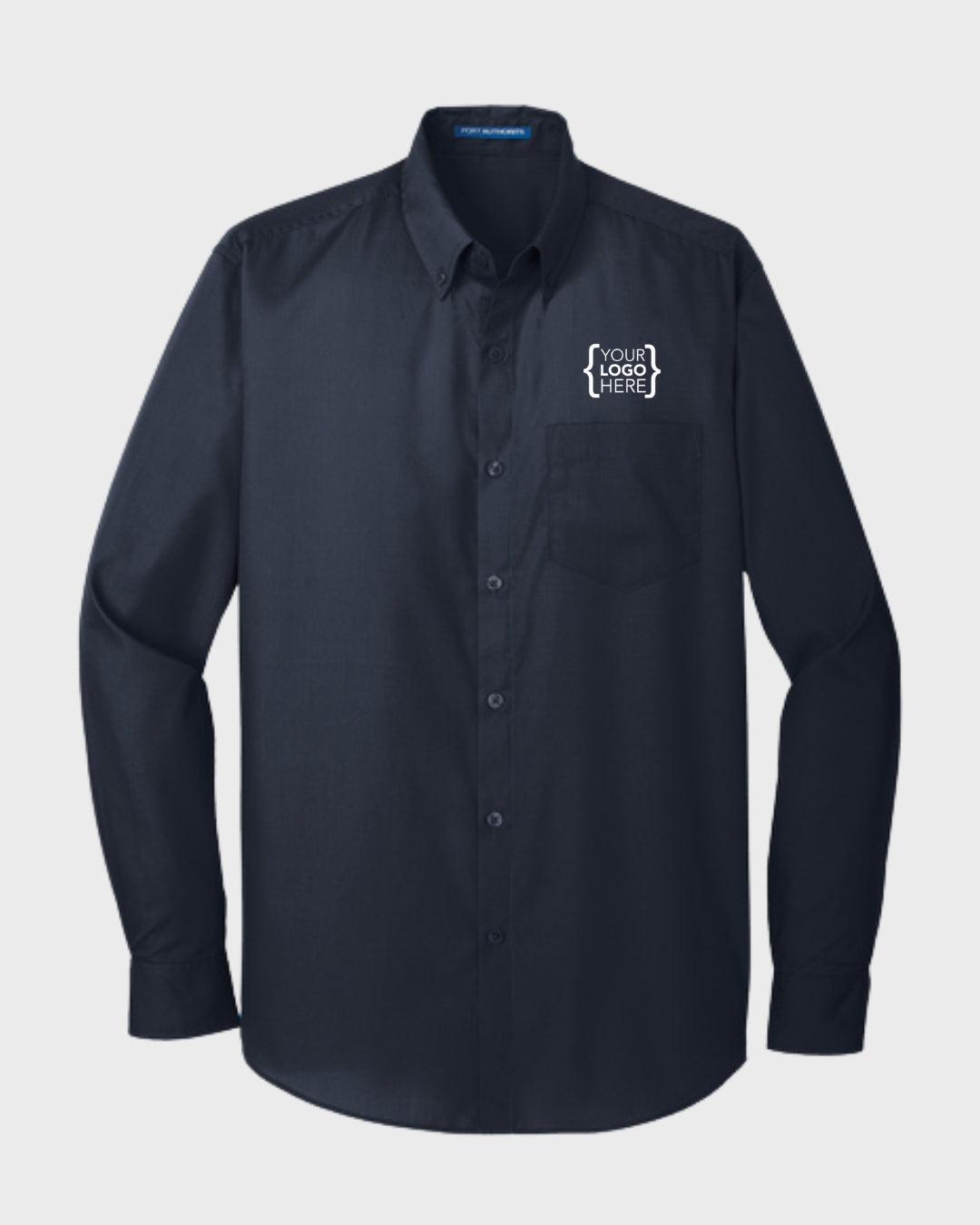 Port Authority® Long Sleeve Carefree Poplin Shirt