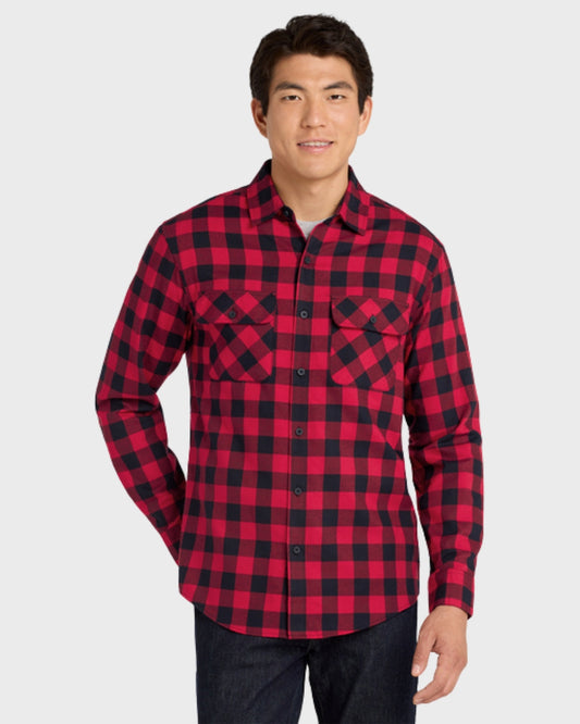 Port Authority® Plaid Flannel Shirt