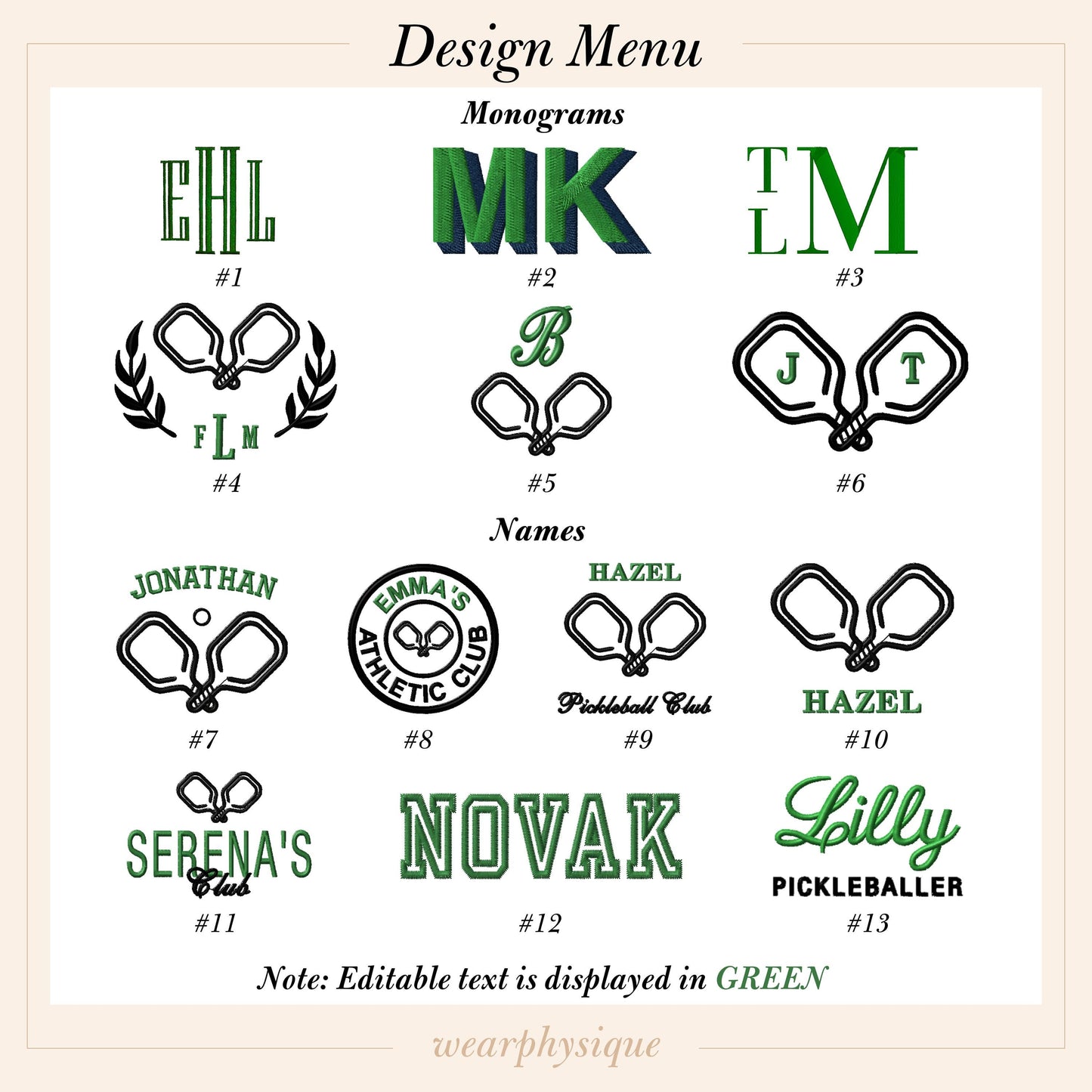 Classic Pickleball Tote